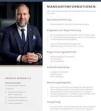 Mandanteninformation Rentenberater